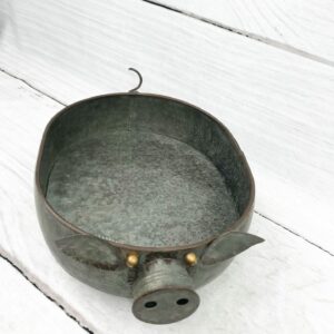 Large Pig Galvanized Continer 12704 (6)