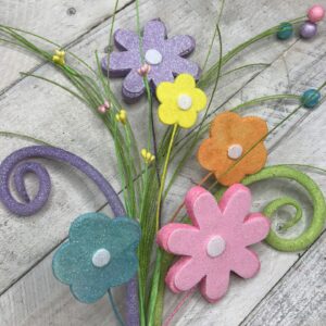 Easter Foam Flower Pick 61116 (4)