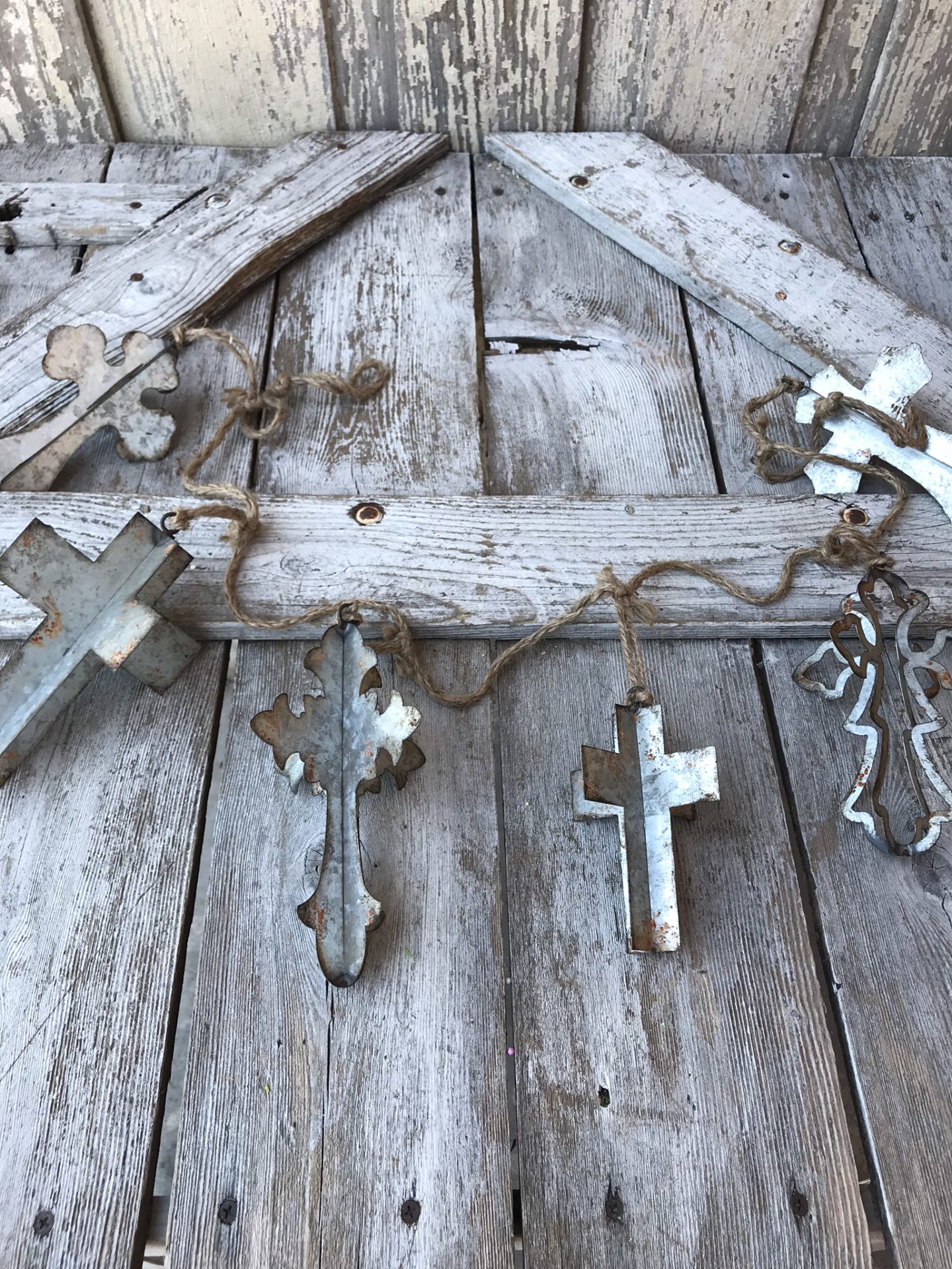 Assorted Cross Garland Kelea's Florals