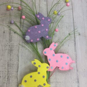 34in Purple Pink Yellow Bunny 61106 (4)