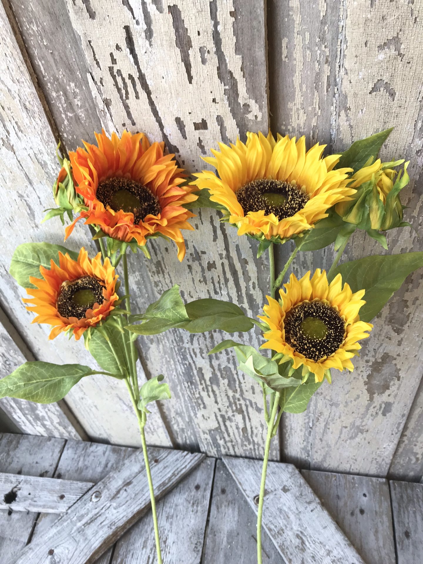 26" Sunflower Stems (Set of 2) Kelea's Florals