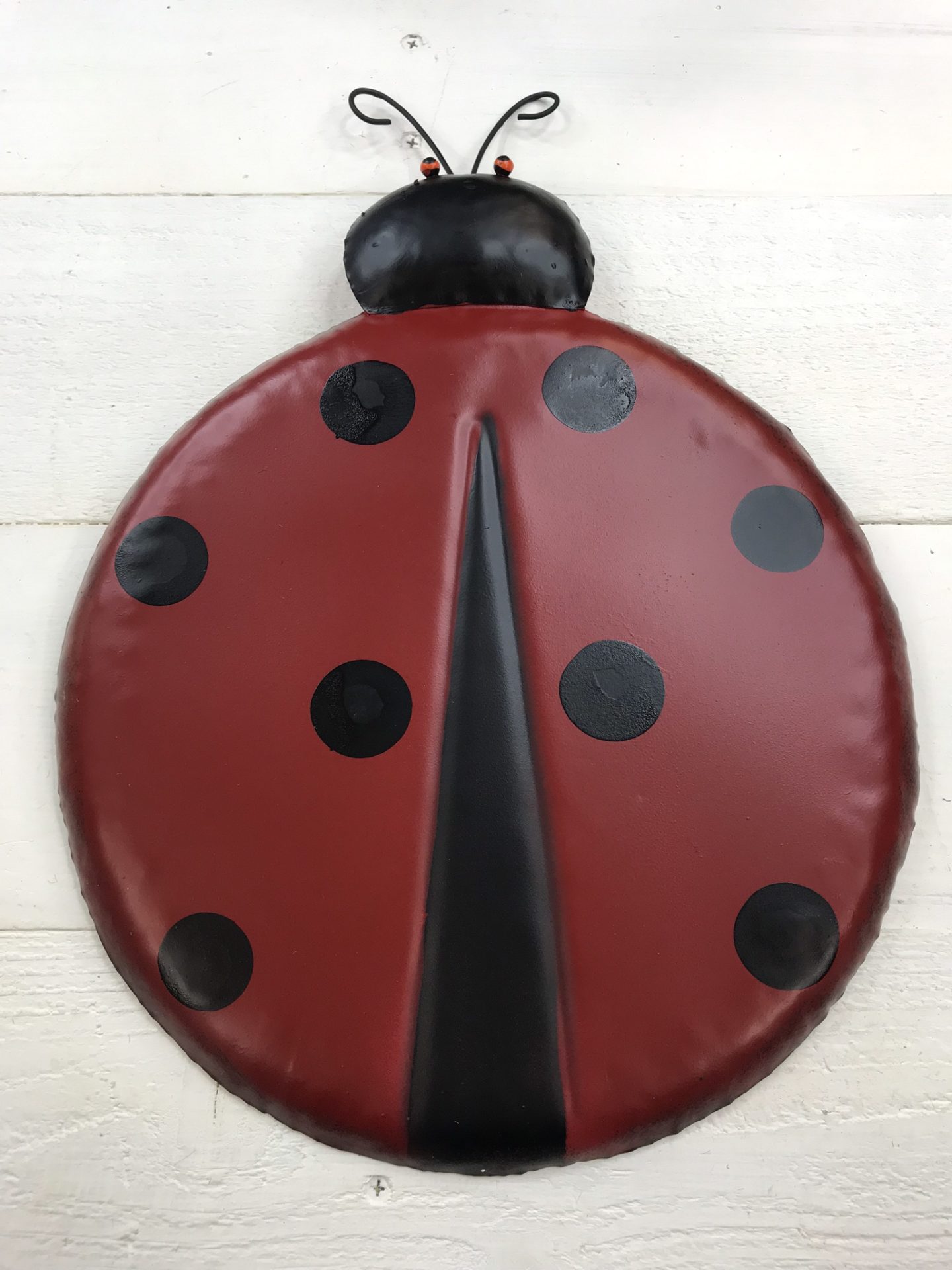 Large Ladybug metal sign - Kelea's Florals