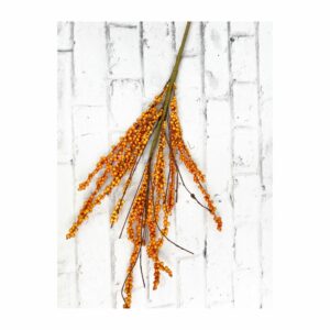 32in Orange Berry Stem 56365OR (4)