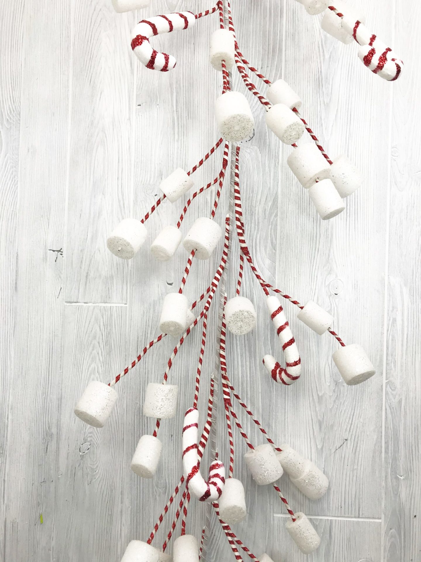 Christmas Glitter Candy & Marshmallow Garland Kelea's Florals