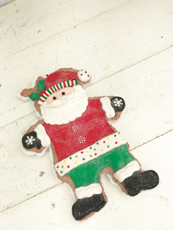 10in Santa Clay Dough Gringerbread 2497110 (3)