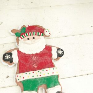 10in Santa Clay Dough Gringerbread 2497110 (5)