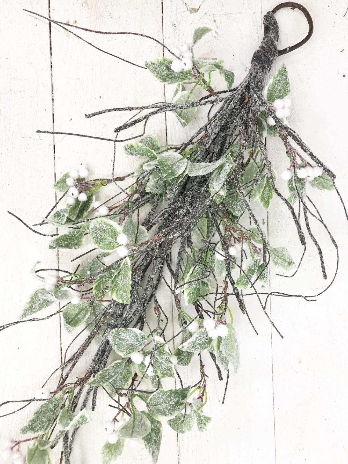 Winter Snow Twig Swag Kelea's Florals