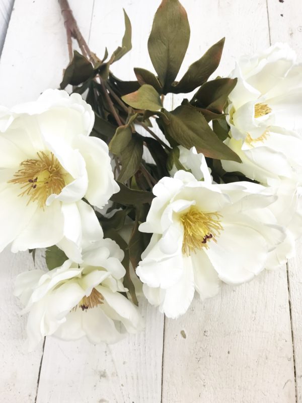 21in Cream Magnolia bush 52371-CR (3)