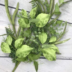 33in Plastic Mixed Fern Stem 61639 (4)