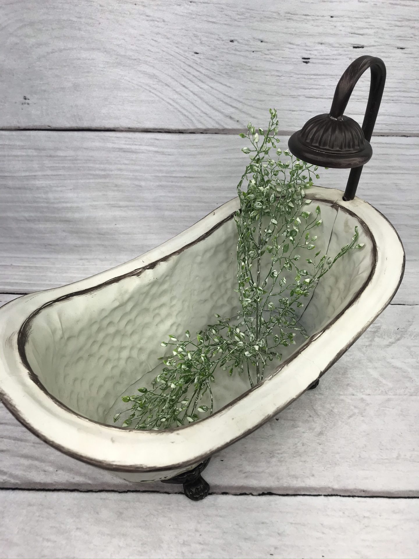 Large Vintage Bath Tub Kelea's Florals