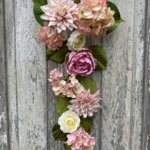31in Rose Ranuculus Dahalia Teardrop HYX-80336 PINK (12)