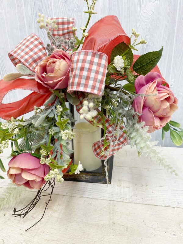 〜SALE〜271.ローズ&デージー　春リース　フラワーリース Design School Mothers Day Lantern Swag - Kelea's Florals