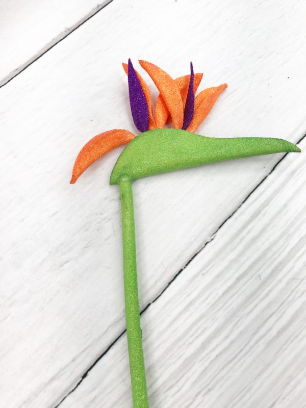 Bird of Paradise Artificial Flower Stem Kelea's Florals