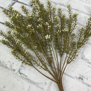 19in Beige Eucalyptus Seeds Bush 81128-BE (6)
