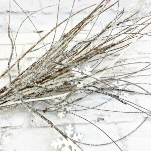 31in Icy Twig with Snowflakes Stem 61947 (18)