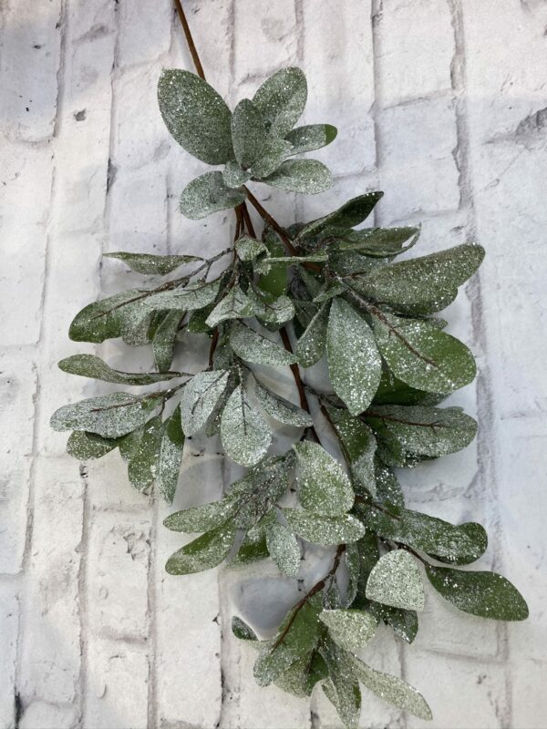 35in Glitter leaves stem. 62058 (4)