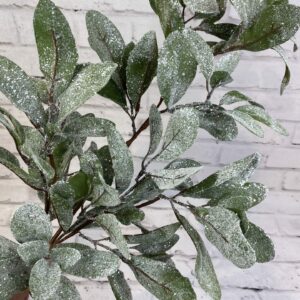 35in Glitter leaves stem. 62058 (10)