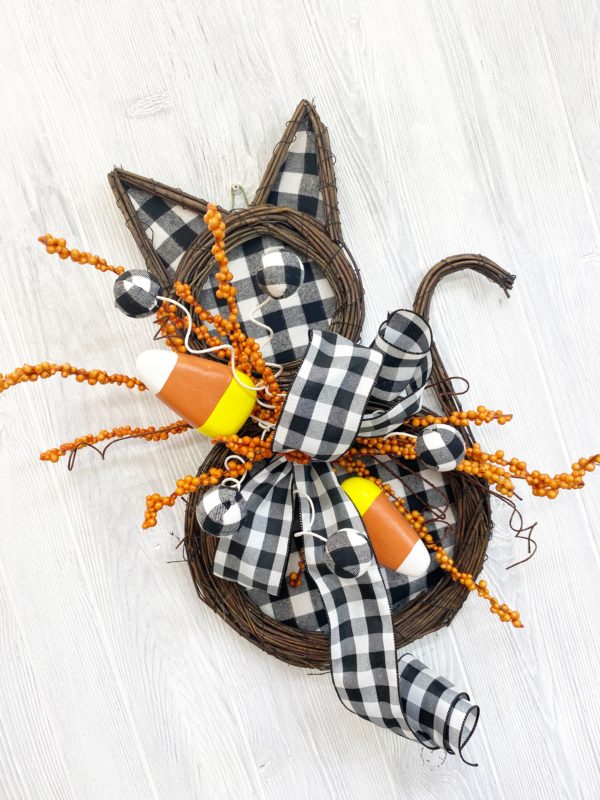 Halloween Kitty Door Hanger KIt Kelea's Florals