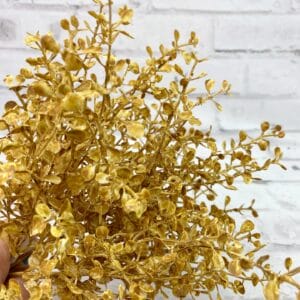 Golden small leaf fall greenery