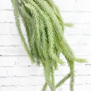 42in Snow Hanging Pine Needle Stem 84821SNOW (5)