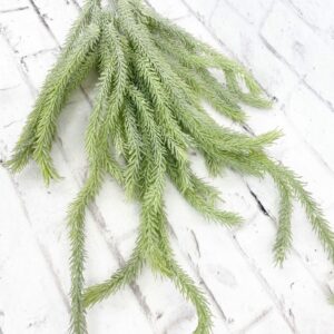 42in Snow Hanging Pine Needle Stem 84821SNOW (4)