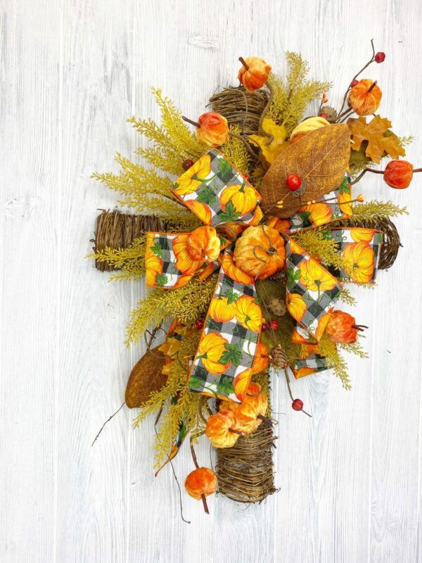 Fall Cross Wreath (7)