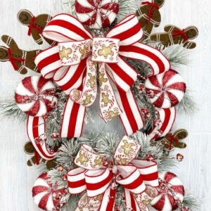 Christmas Candy Wreath (7)