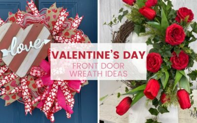 Valentine’s Day Wreaths to Spread a Little Love