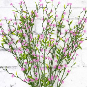 22in Pink Twig Flower Stem 35070PK (12)