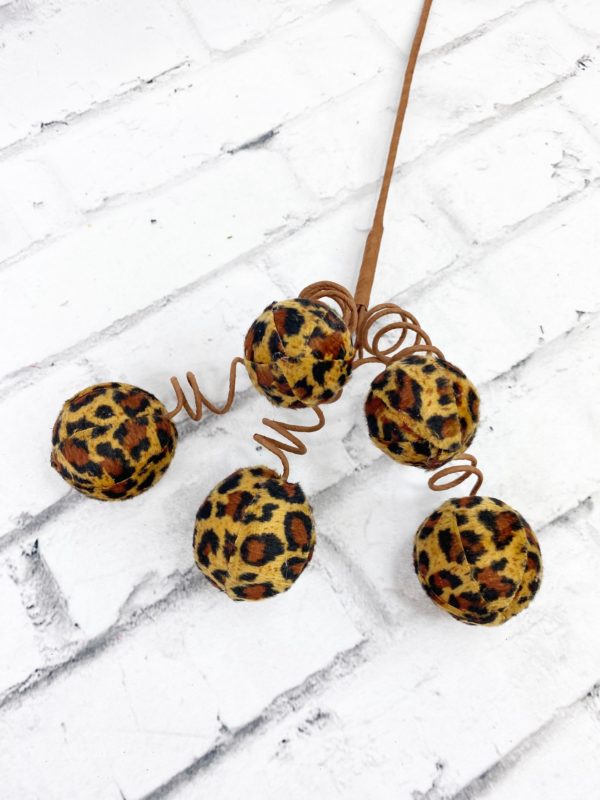 16in Cheeta Fabric Ball Pick 62967CHEETA (6)