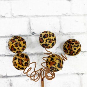 16in Cheeta Fabric Ball Pick 62967CHEETA (2)