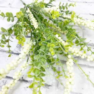 20in Cream Berry Filler Stem 62335CM (8)