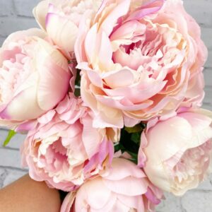 21in Pink Peony Bush 30590PK (7)