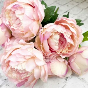 21in Pink Peony Bush 30590PK (4)