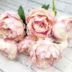 21in Pink Peony Bush 30590PK (8)