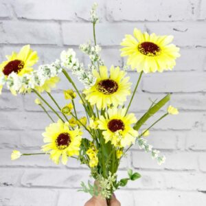 23in Yellow Daisy Filler Bush 62571YW (5)
