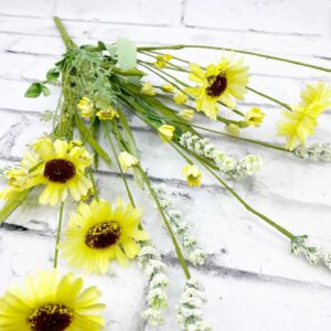 23in Yellow Daisy Filler Bush 62571YW (3)