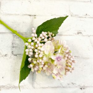 Budding Hydrangea Spray Lilac