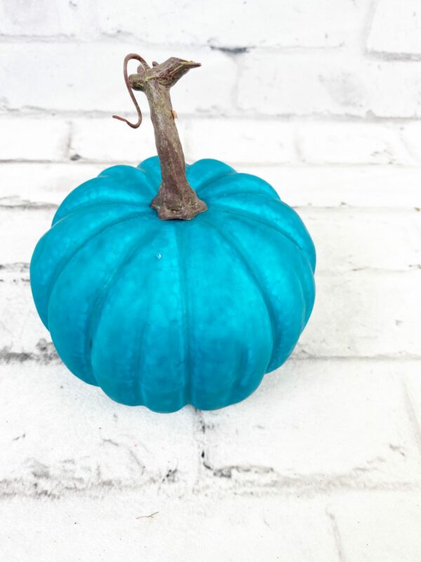 5.5 x 5 Teal Foam Pumpkin 56621TEAL (2)