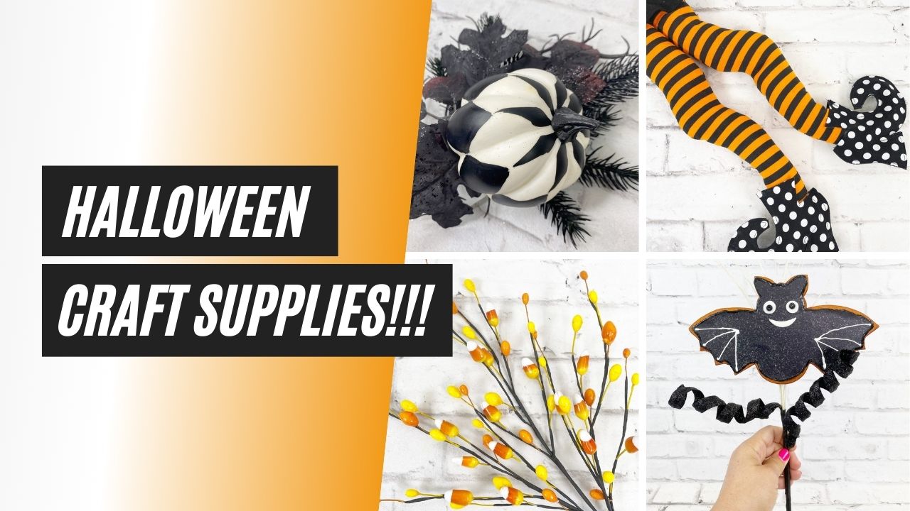 Halloween Craft Supplies for Your Next DIY Halloween Decor Project
