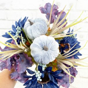 Blue Sunflower Hydrangea Pumpkin Bush