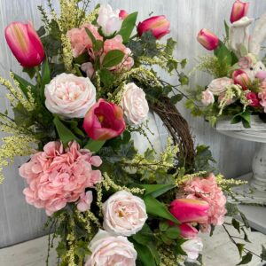 Remove term: Pink Spring Floral Wreath Pink Spring Floral Wreath