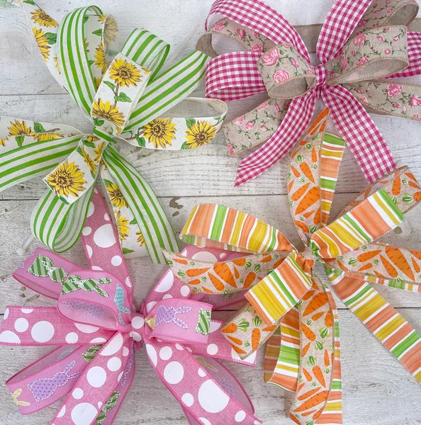 4 different spring bows