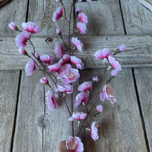 32 IN PINK PEACH BLOSSOM STEM
