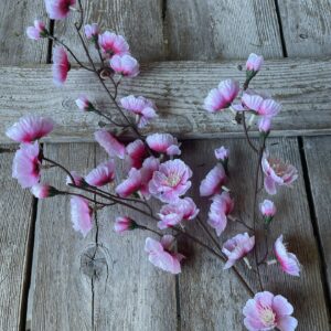 32 IN PINK PEACH BLOSSOM STEM