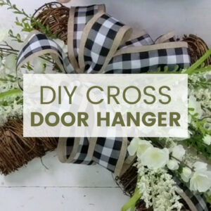 cross shaped door hanger