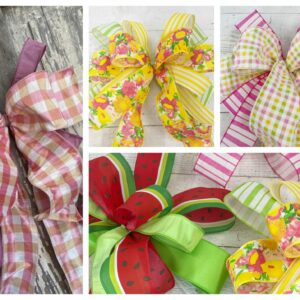 various spring/summer bows