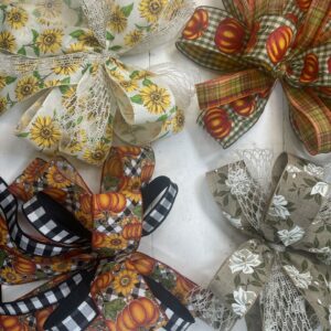 4 fall bows