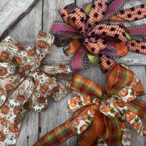 3 bows for fall