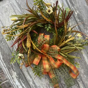Wreath from July 2022 Greenery Box